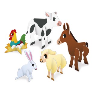 El meu primer puzle 3D granja 2