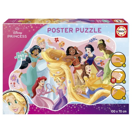 250 Princeses Poster Puzzle