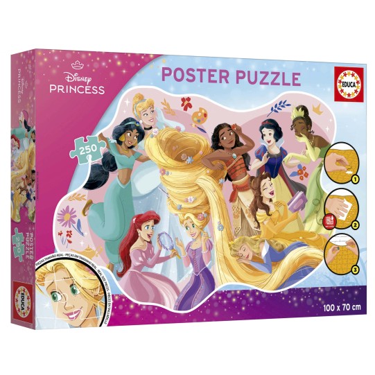 250 Princeses Poster Puzzle