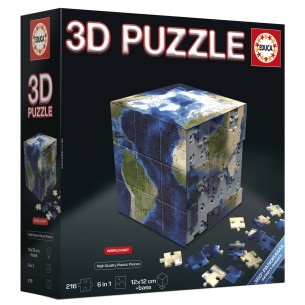 Carte du monde 3D Puzzle