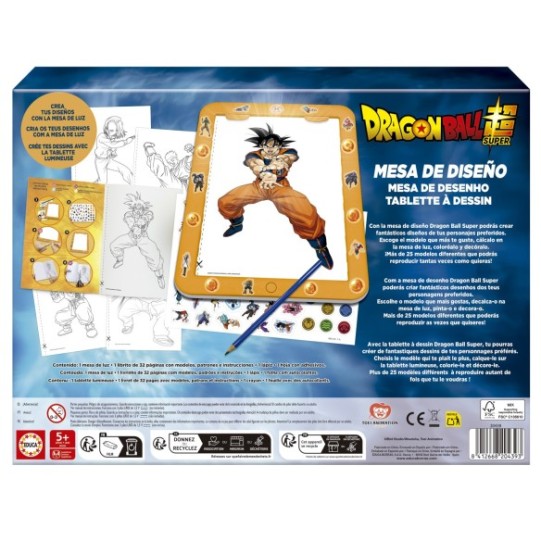 Mesa de design de bola de dragão